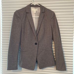 Gray blazer